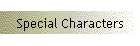 Special Characters